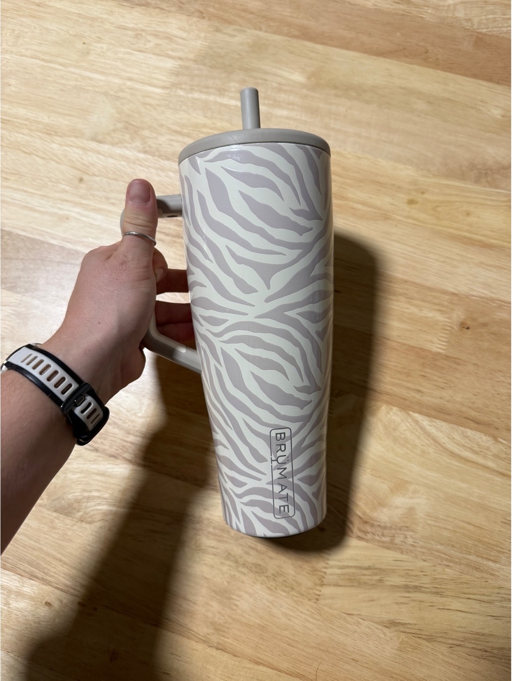 BrüMate x Chloe Bounds Era 40oz Tumbler Zebra Limited Edition